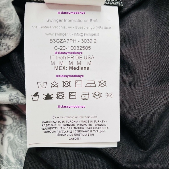 ❌❌ SOLD Versace Jeans Couture Bandana Baroque - Picture 6 of 10